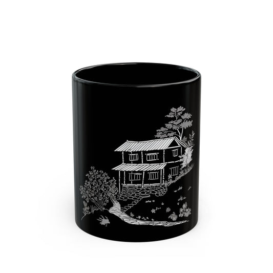 Village home Black Mug (11oz, 15oz)