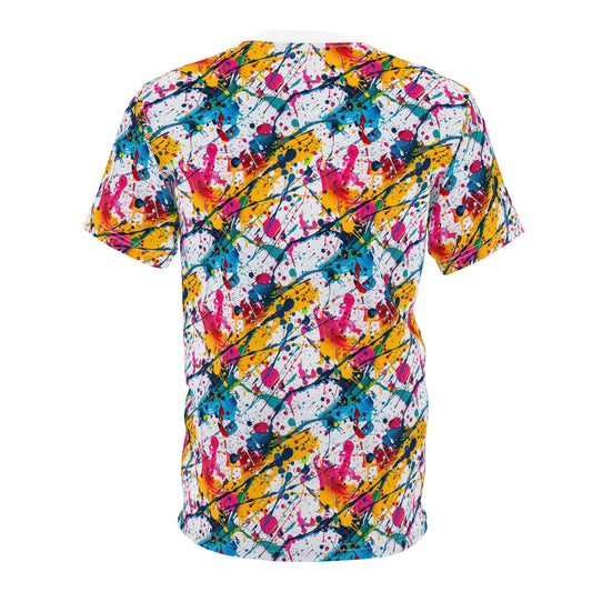 Abstract holi colors Cut & Sew Tee (AOP)