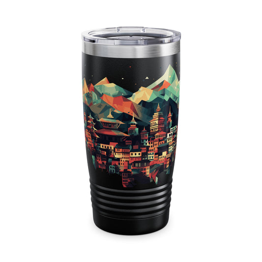 Abstract Kathmandu Ringneck Tumbler, 20oz