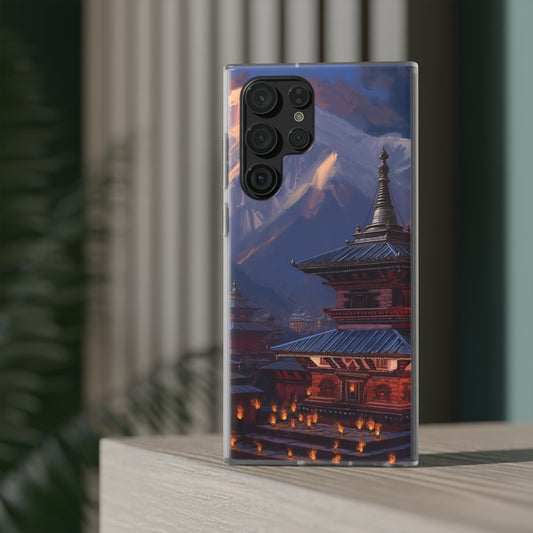 Temple at Night Flexi Cases