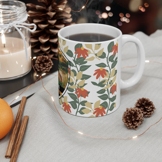 Banke NP White Ceramic Mug, 11oz