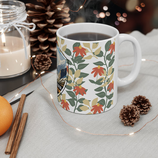 Makalu Barun NP White Ceramic Mug, 11oz