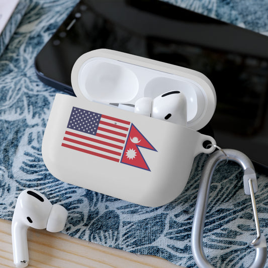 US-Nepal Flag AirPods and AirPods Pro Case Cover