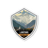 Langtang National Park Die-Cut Magnet