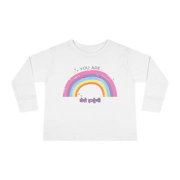 Rainbow Toddler Long Sleeve Tee