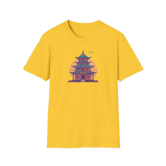 Sunlit Temple Softstyle T-Shirt