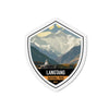 Langtang National Park Die-Cut Magnet