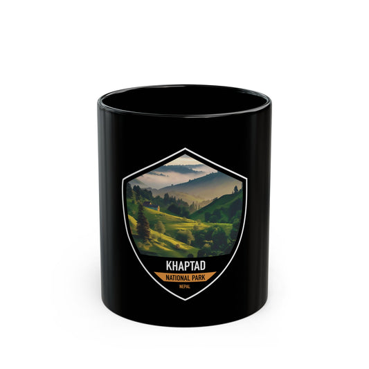 Khaptad NP Black Mug (11oz)