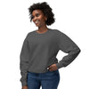 Woman in Saari Lightweight Crewneck Sweatshirt