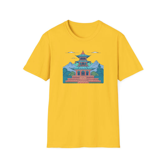 Mountain Temple Softstyle T-Shirt